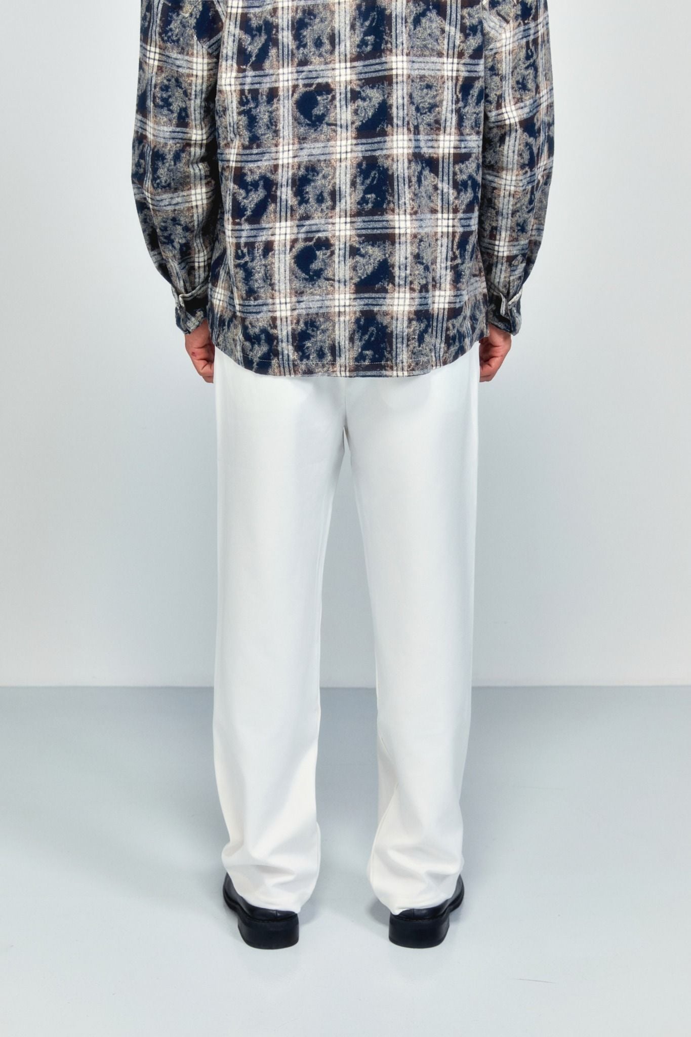 Quần Tây Straight Wedding Braid Loop