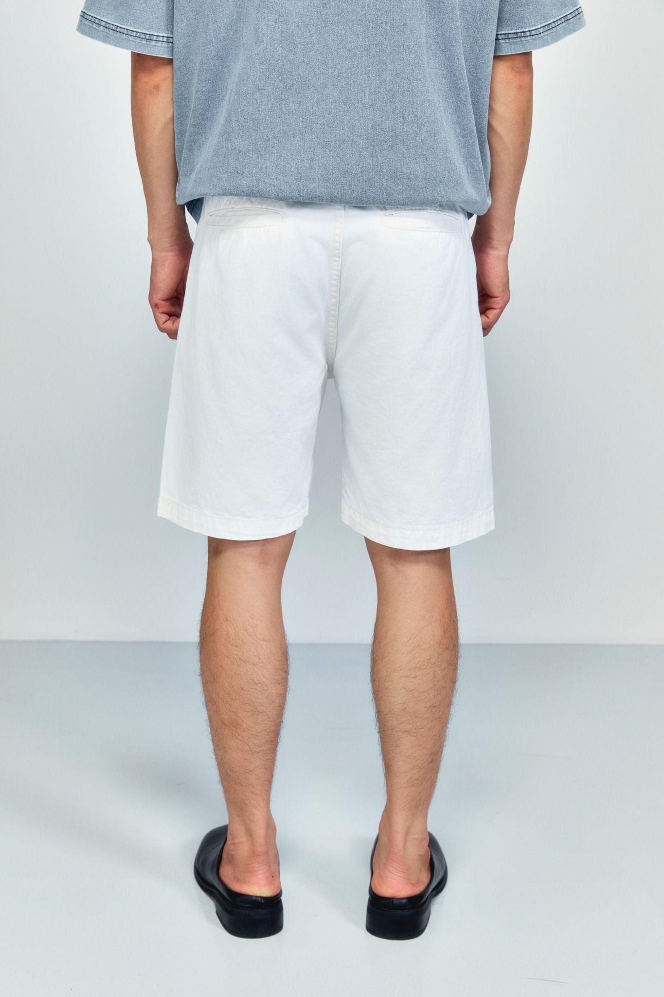 Quần Short Tây Lưng Thun Hidden Button