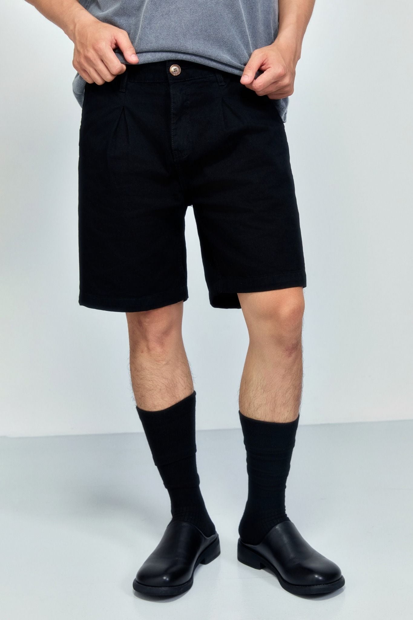 Quần Short Straight Bermuda Khaki