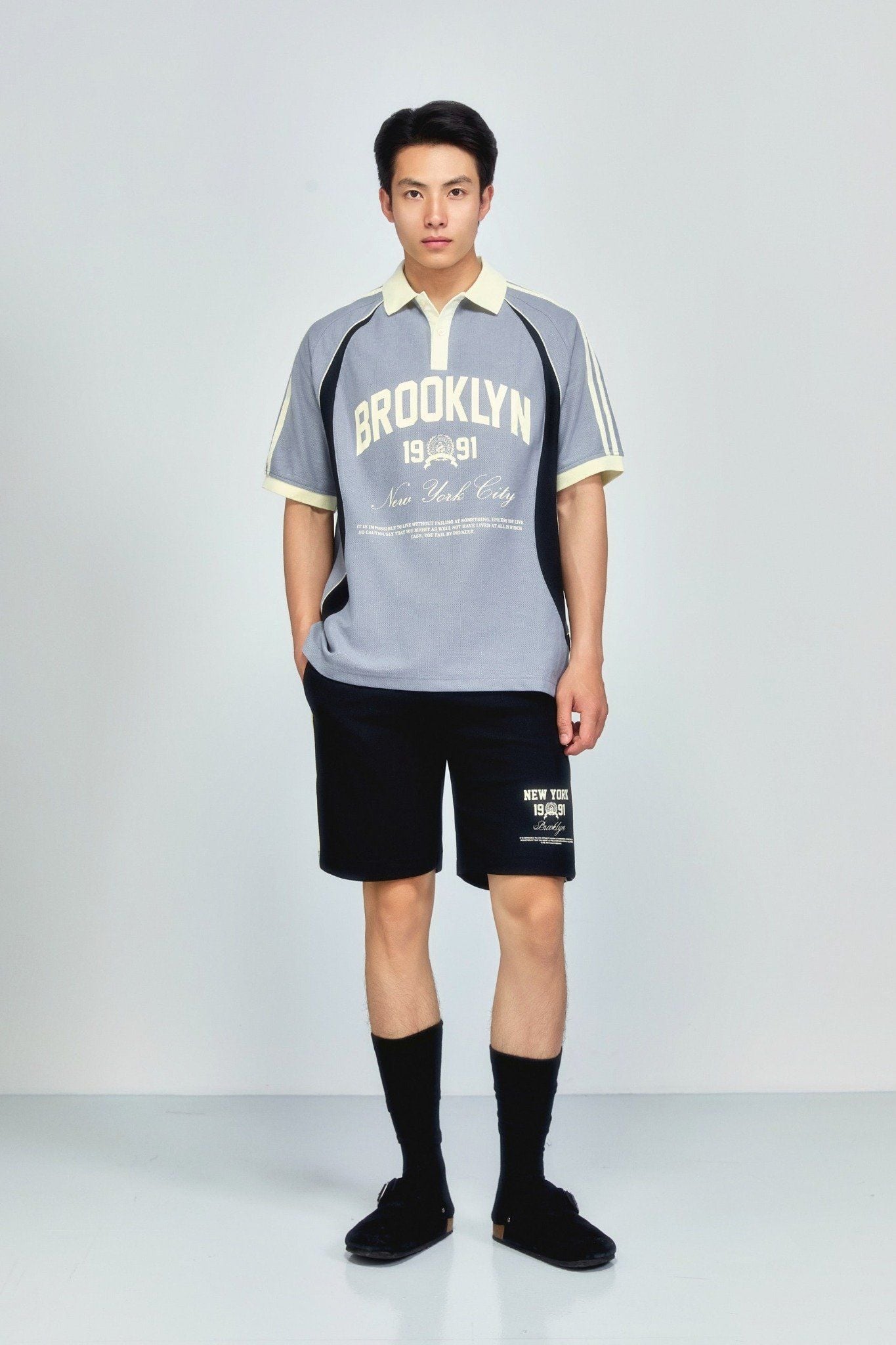  Set Polo Short Regular Brooklyn 