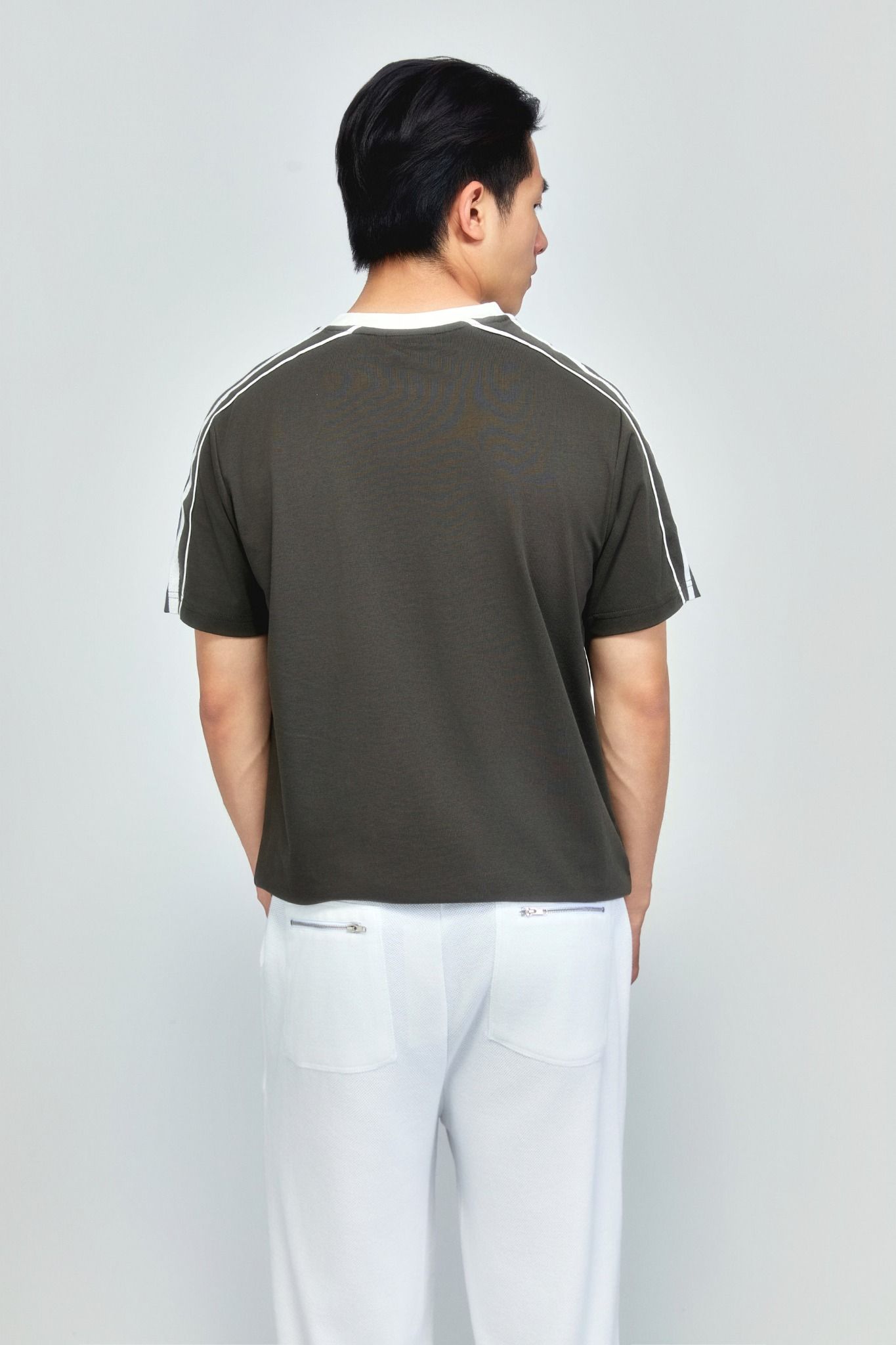 Áo Thun Regular Cool Fab Waving Detail