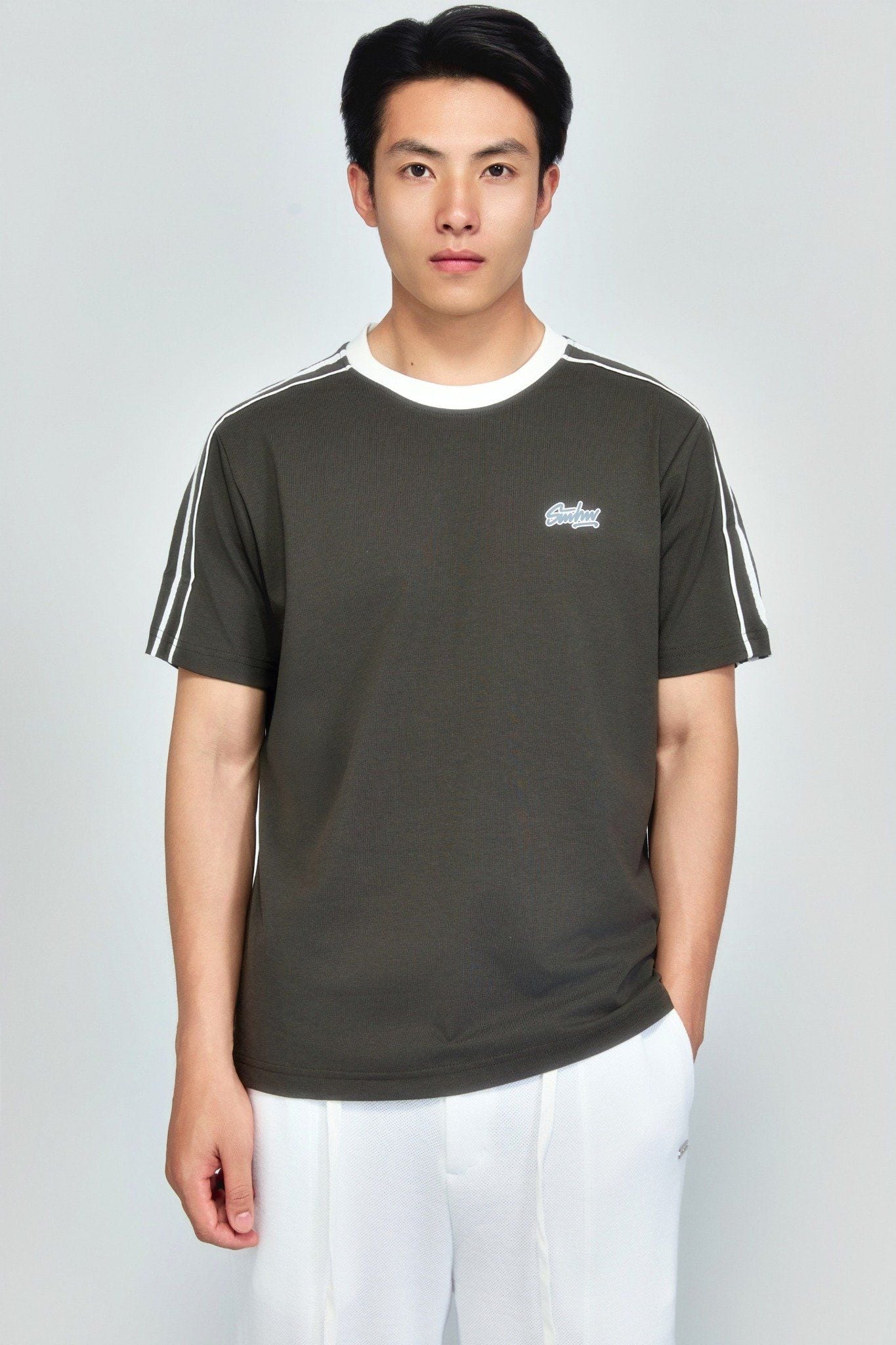 Áo Thun Regular Cool Fab Waving Detail