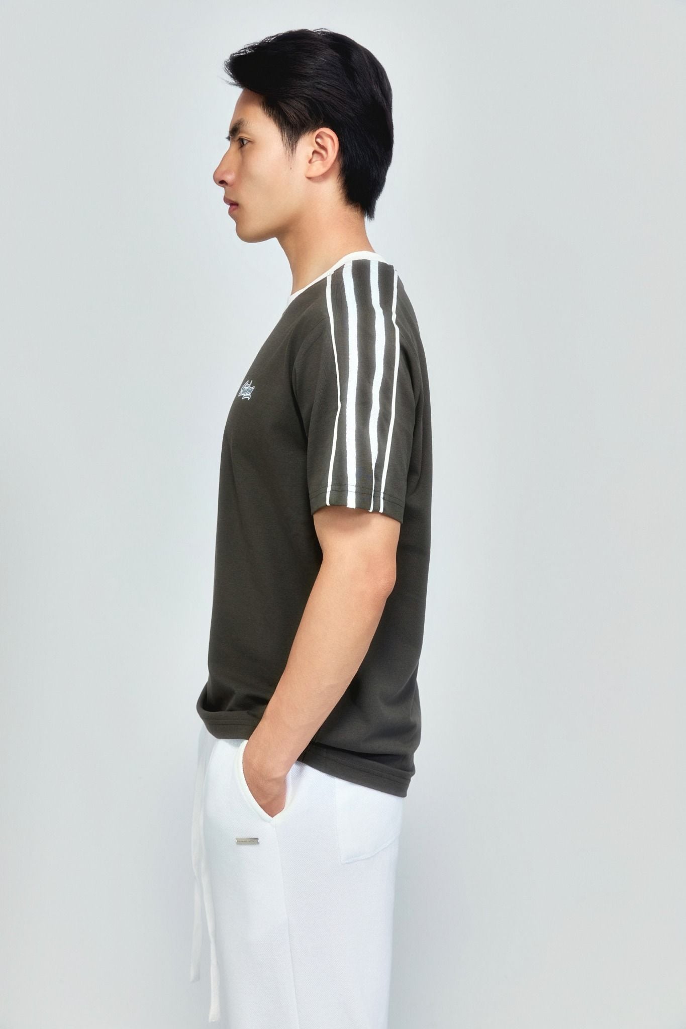 Áo Thun Regular Cool Fab Waving Detail