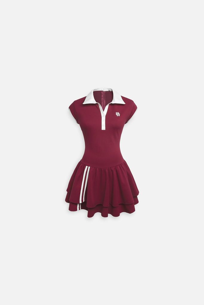  Đầm Ngắn Polo Ivy 