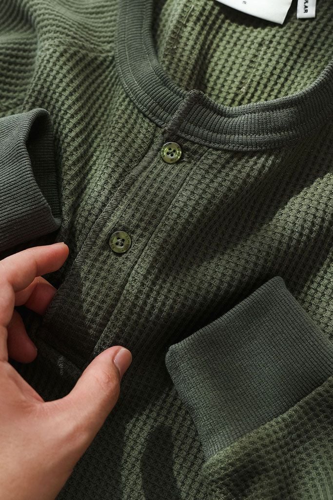 Áo Thun Tay Dài Regular Tổ Ong