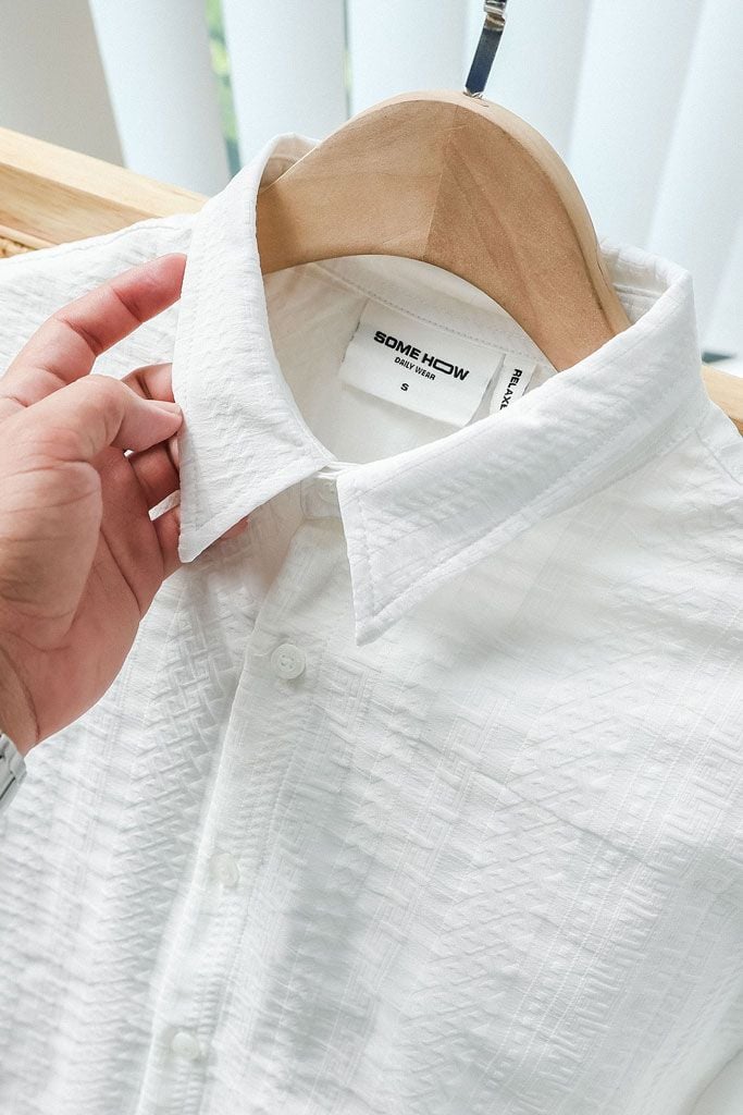 Áo Sơ Mi Relaxed Inno White
