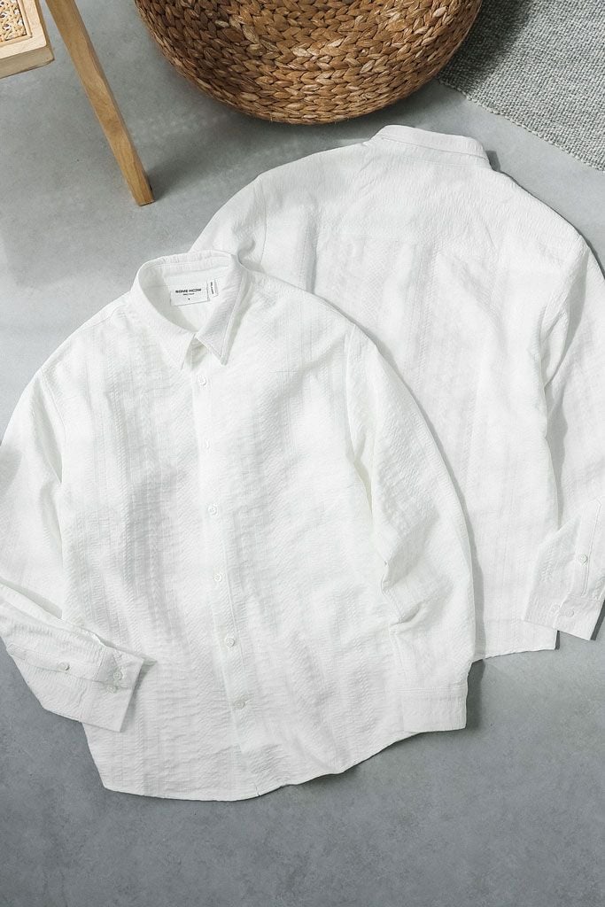 Áo Sơ Mi Relaxed Inno White