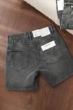 Quần Short Straight Jean Distress Casual Gray V1