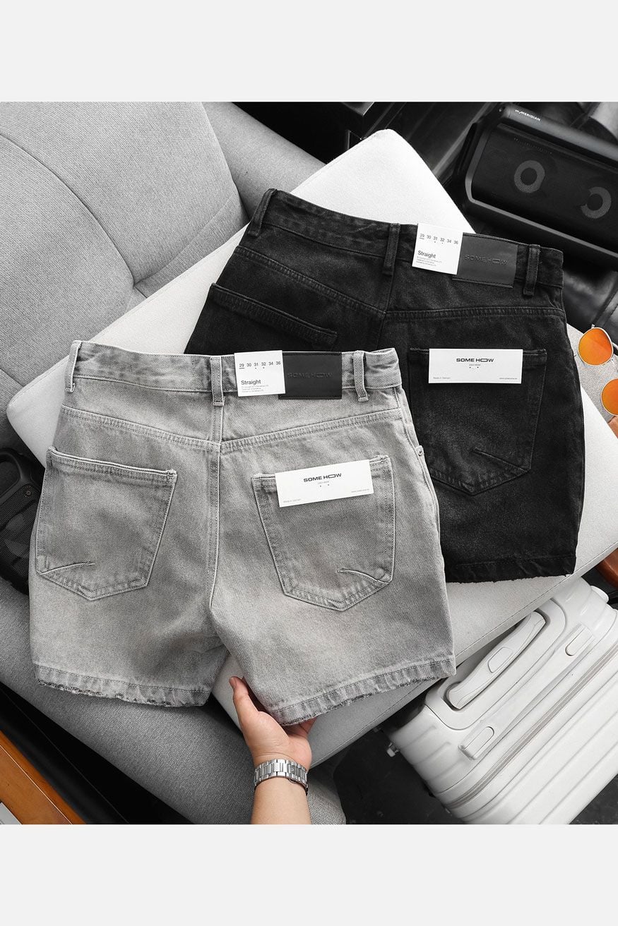 Quần Short Straight Casual Light Dark