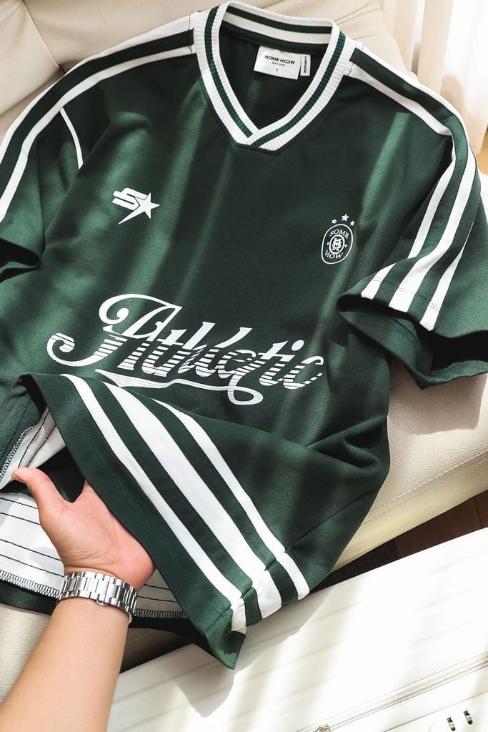 Áo Thun Oversize Athletic Greenie 360GSM