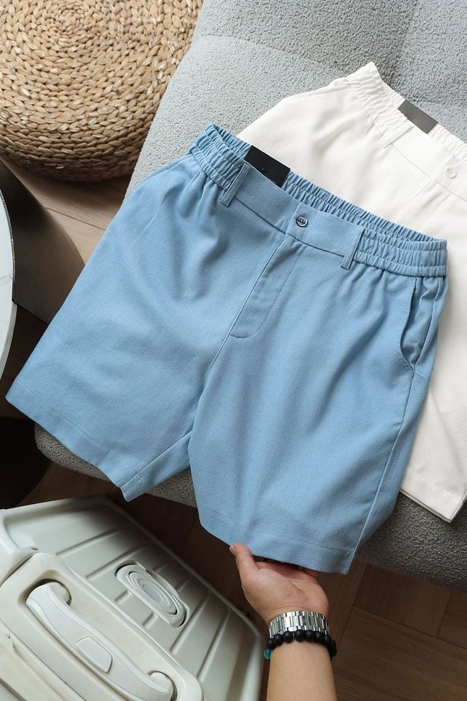 Quần Short Straight Linen The Shift