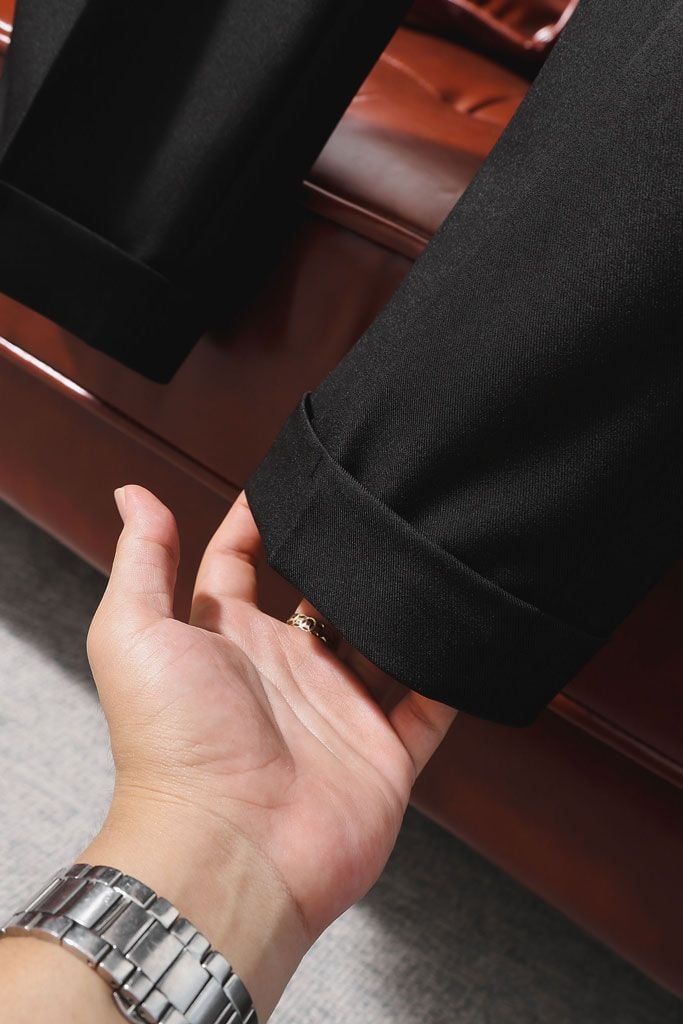 Quần Tây Slimfit Black V1