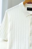 Áo Sơ Mi Kint Textured Stripe