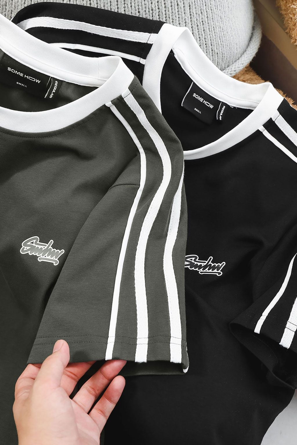 Áo Thun Regular Cool Fab Waving Detail