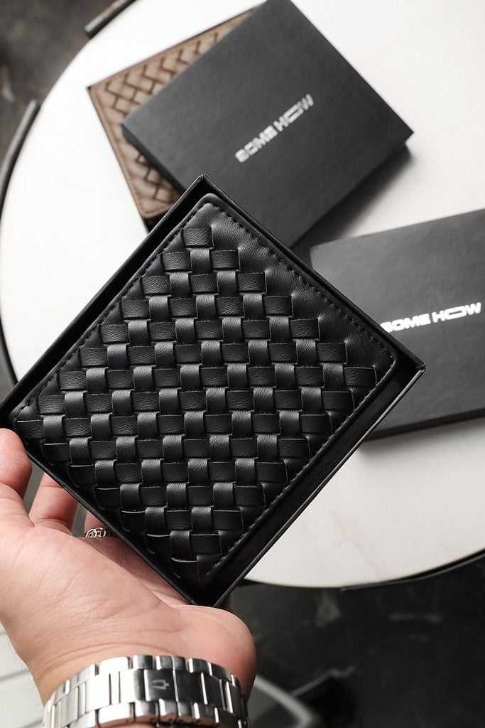 Ví Intrecciato Bifold