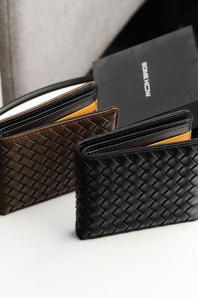 Ví Intrecciato Bifold