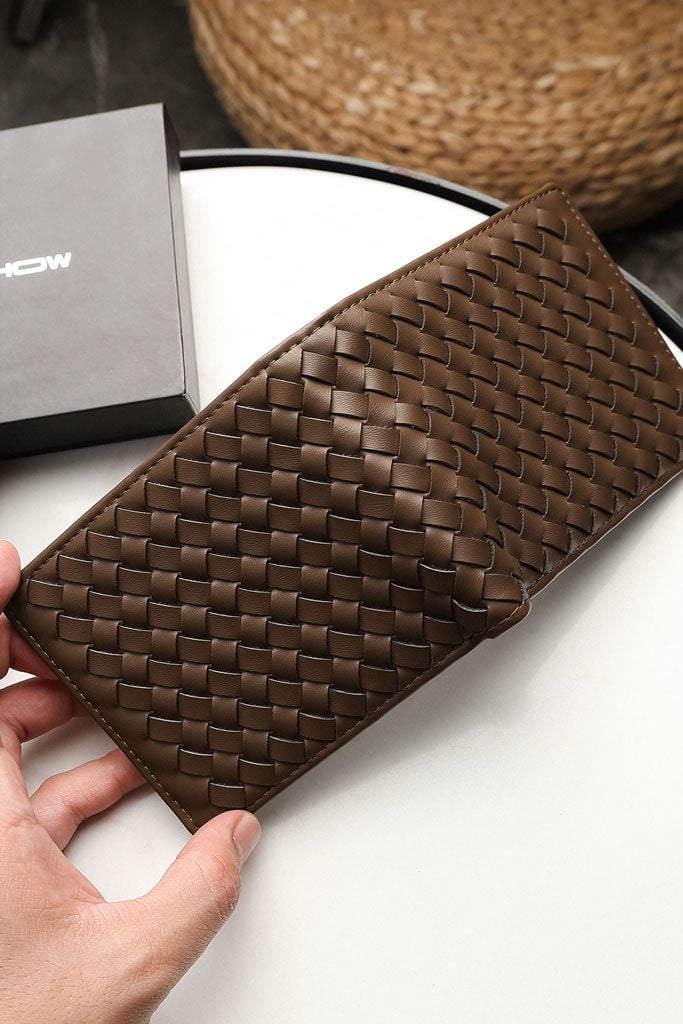 Ví Intrecciato Bifold