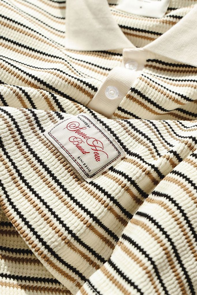 Áo Polo Regular Kẻ Sọc Ngang