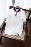 Áo Polo Slimfit White Elite Contrast