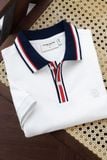 Áo Polo Slimfit White Elite Contrast