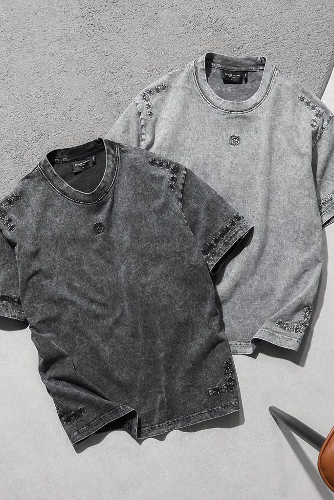 Áo Thun Boxy Urban Fade Metal