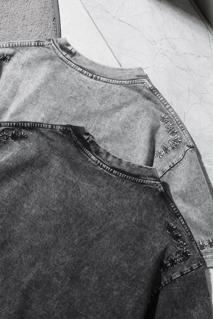 Áo Thun Boxy Urban Fade Metal