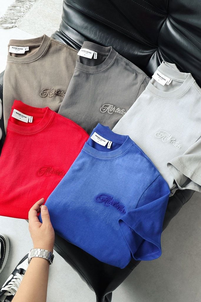 Áo Thun Regular Wash Colorful Tones