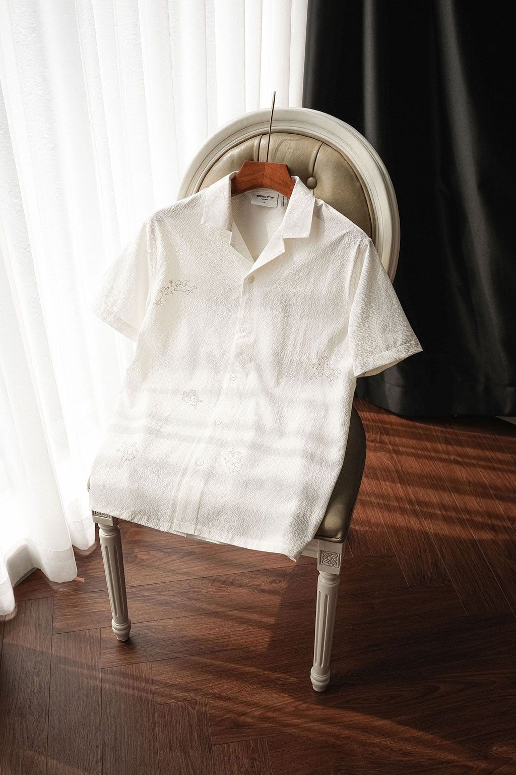 Áo Sơ Mi Relaxed Cream Angel