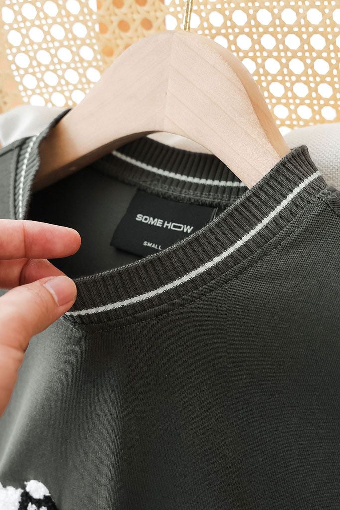 Áo Thun Regular Cool Fab Black Cloud Sheep