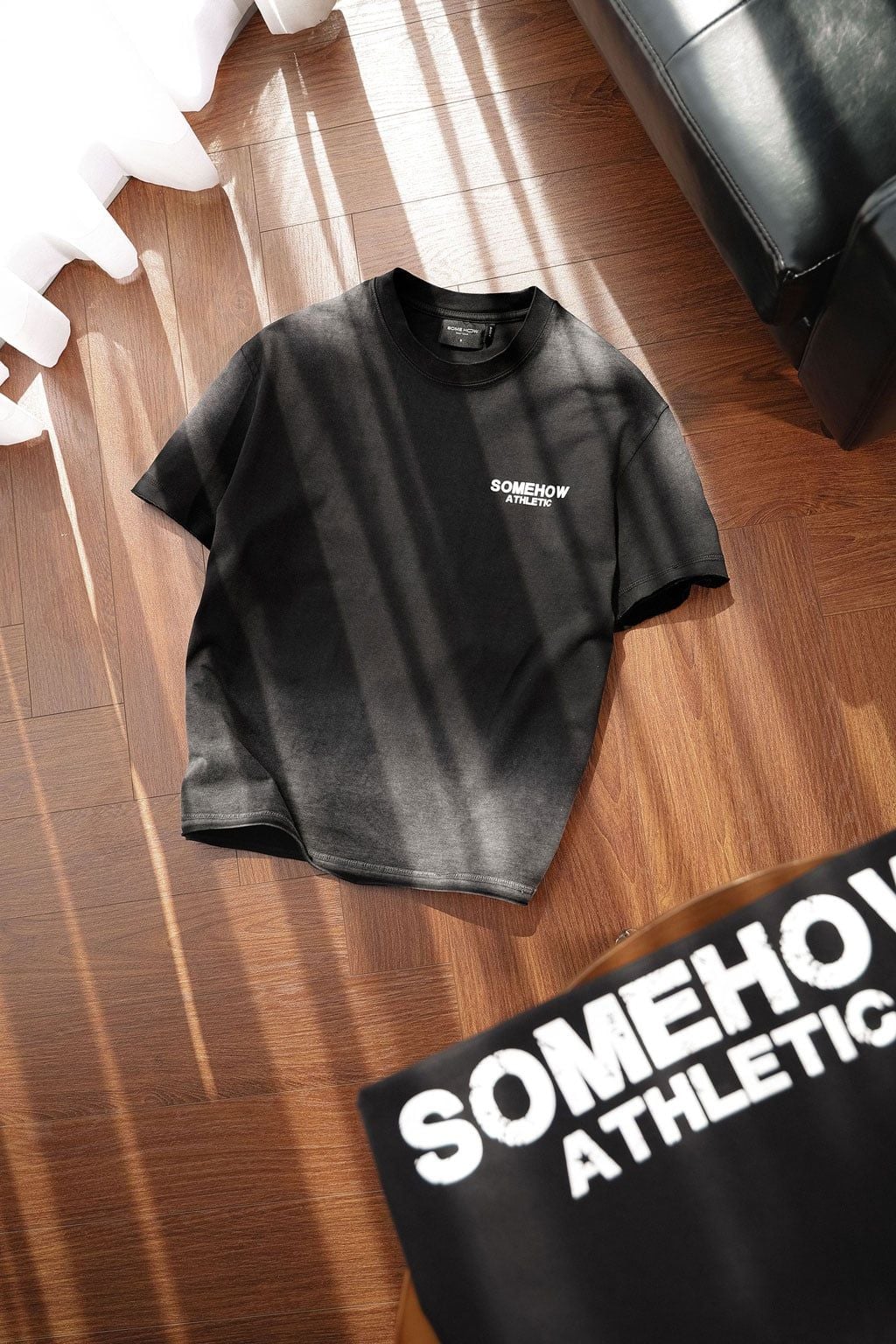 Áo Thun Boxy Nightfall Gradient