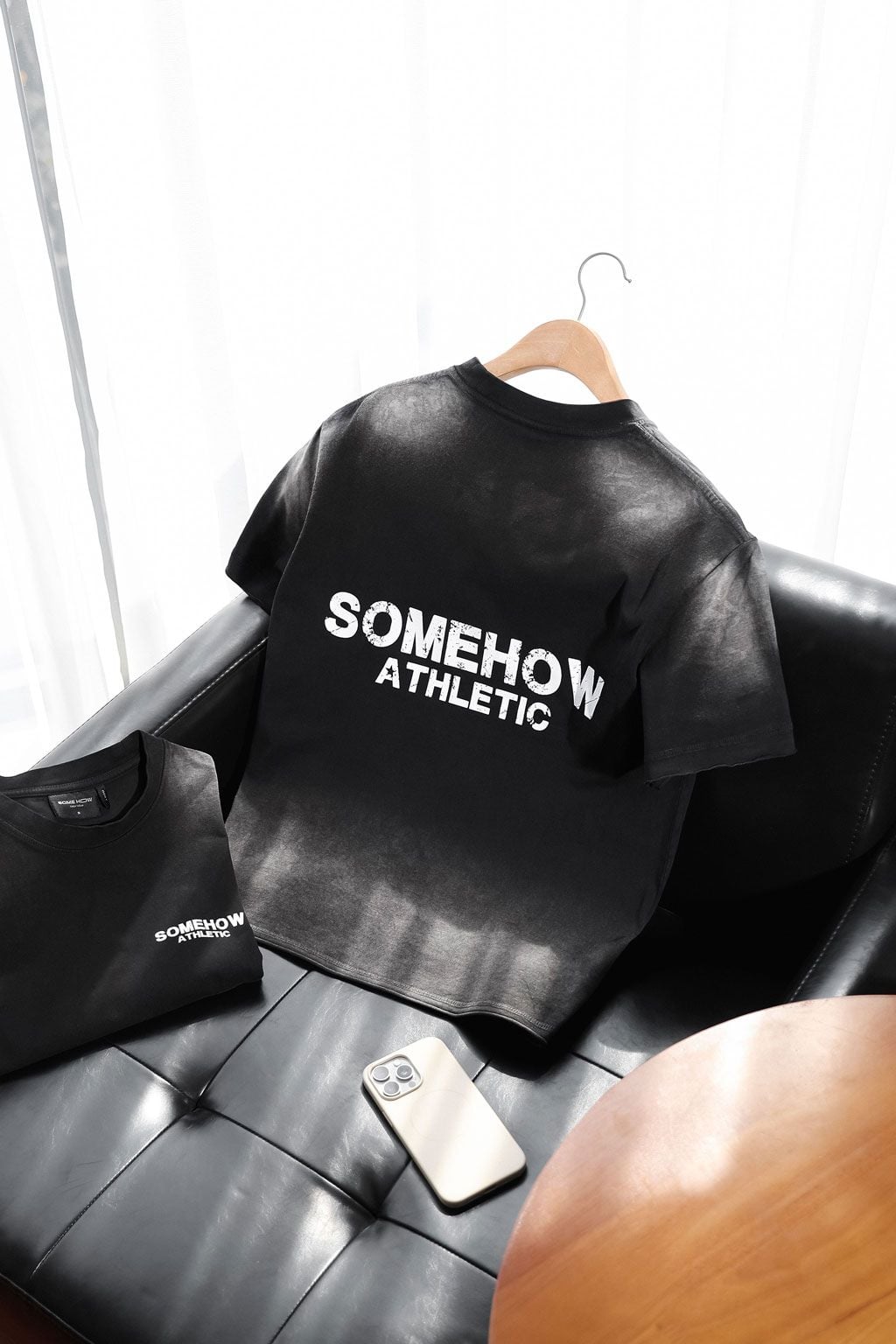 Áo Thun Boxy Nightfall Gradient