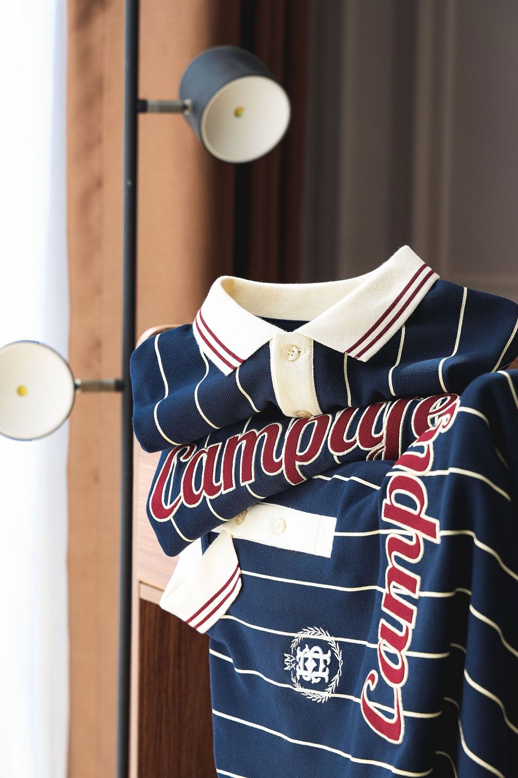 Áo Polo Oversize Blue Camplife