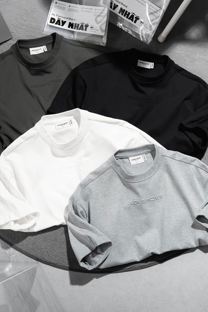 Áo Thun Oversize Core Capri Hand 360GSM