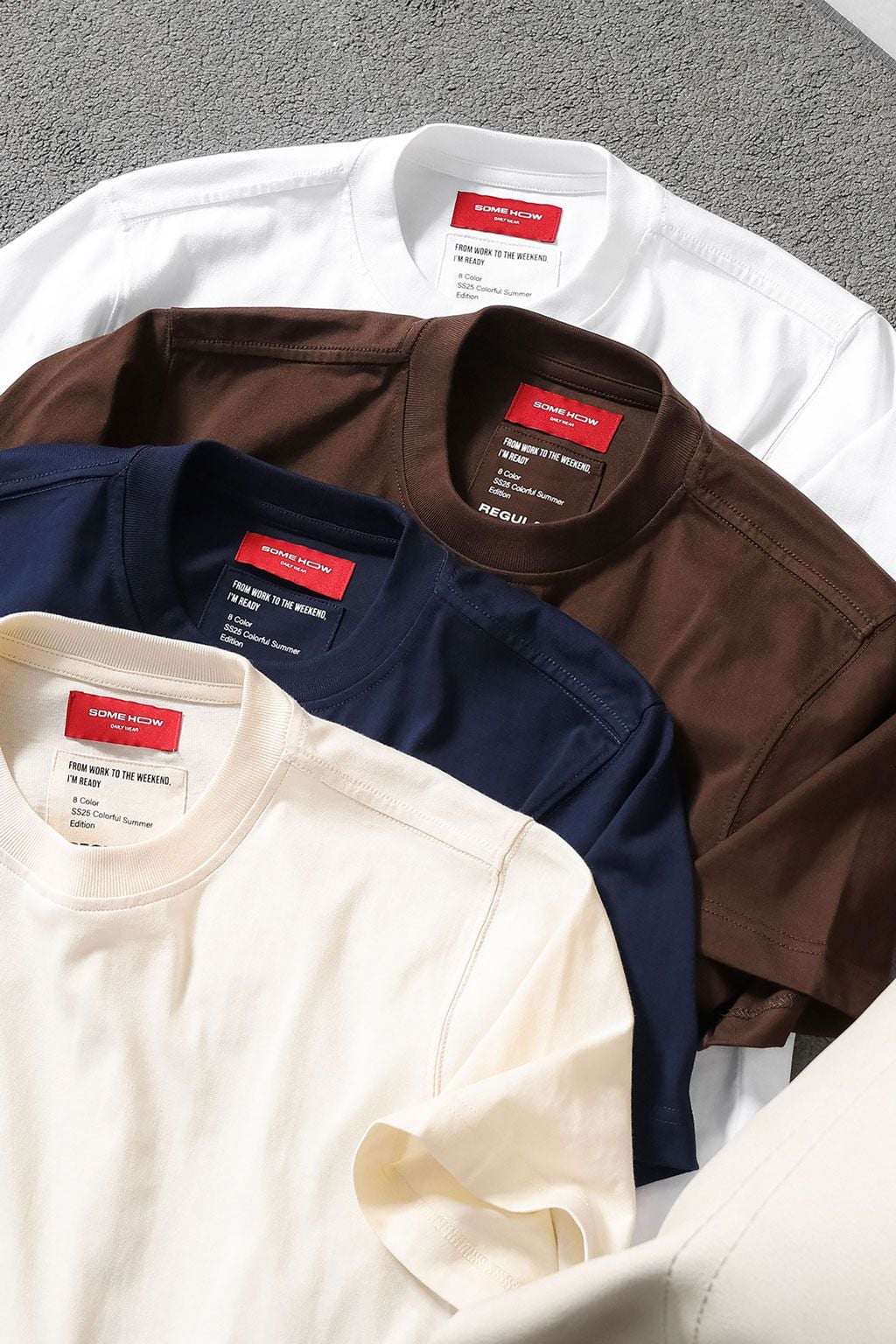 Áo Thun Regular Colors Red Label