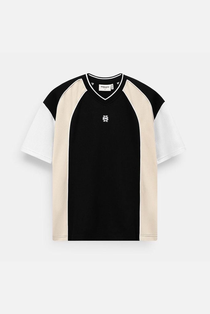  Set Áo Thun Short 4 Colors Block Athletic 