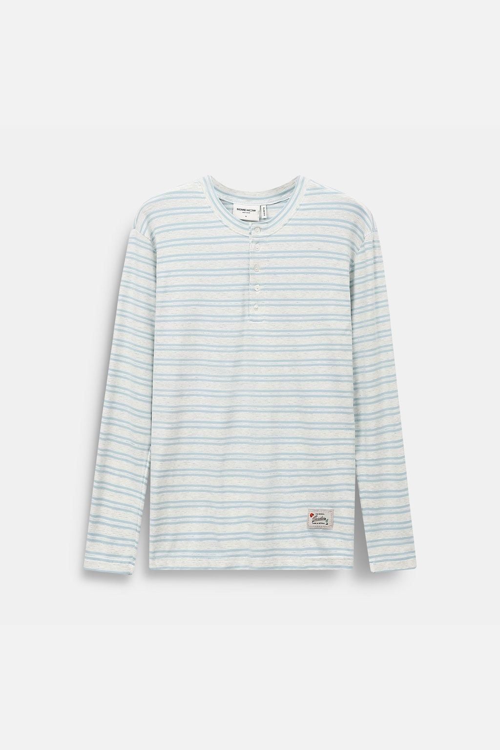 Áo Thun Slimfit Tay Dài Kẻ Sọc Summer
