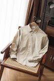 Áo Sơ Mi Relaxed Beige Gray