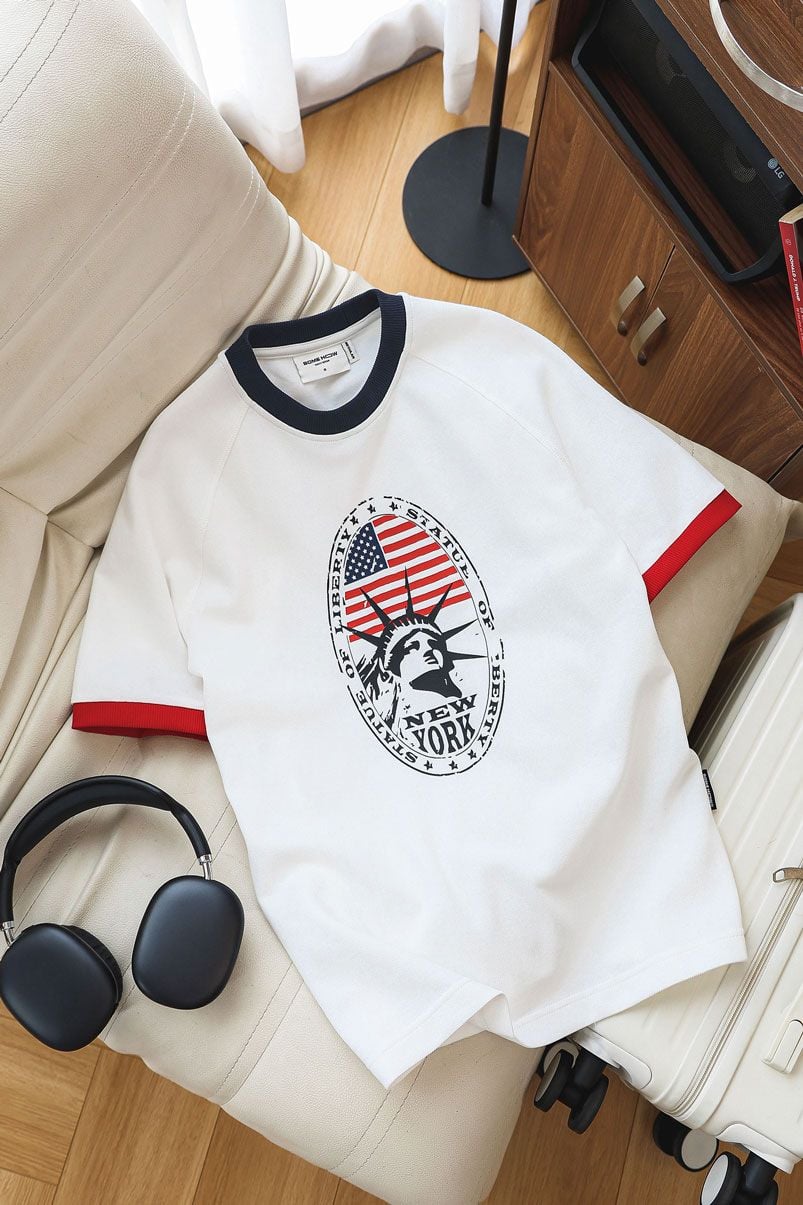 Áo Thun Regular Camplife USA