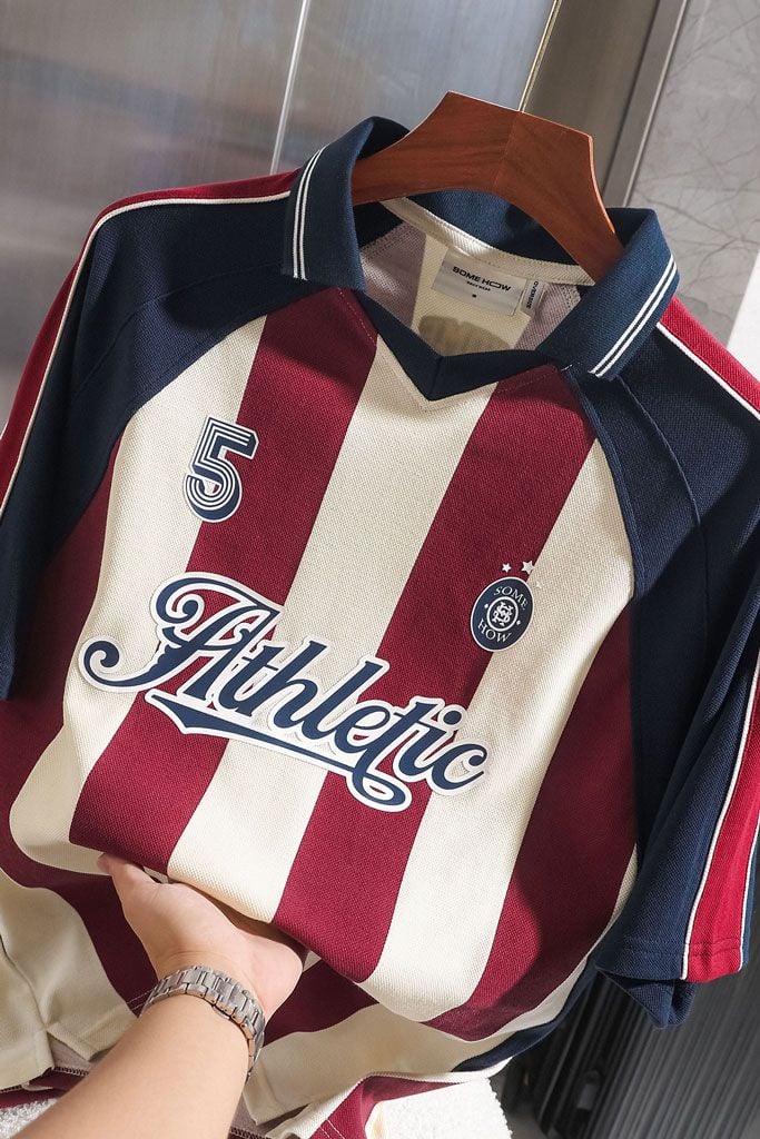 Áo Polo Oversize Red Athletic