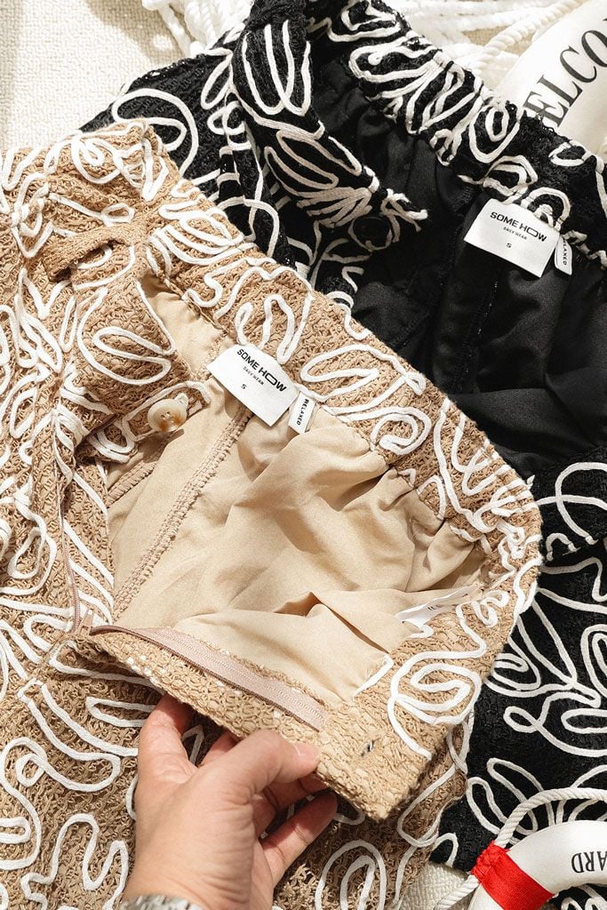 Set Shirt Short Relaxed Terra Line Art Blend