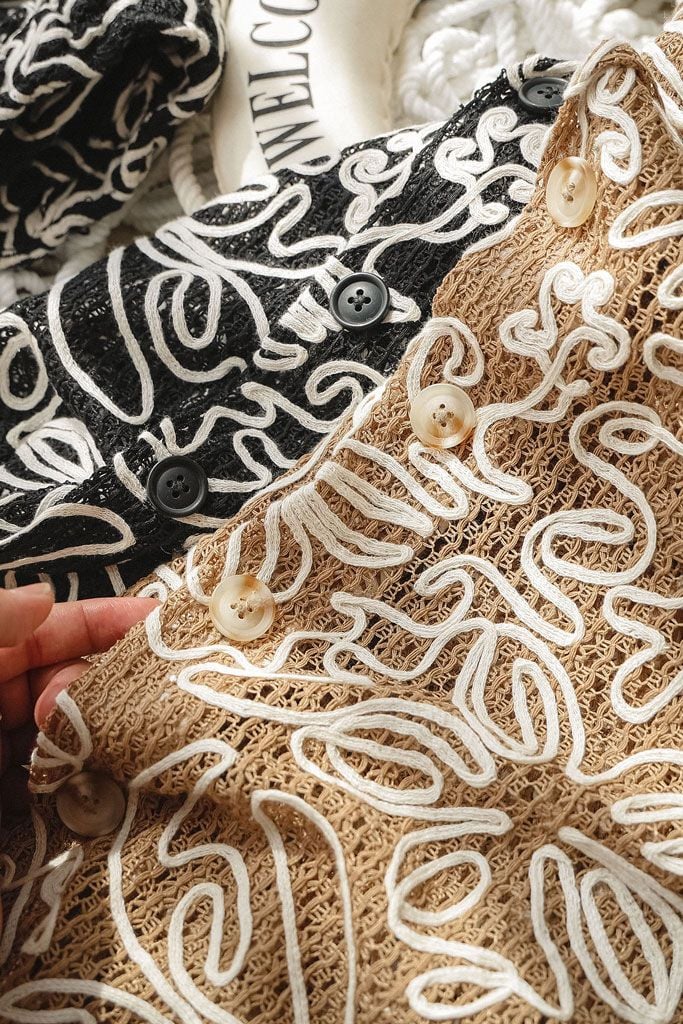 Set Shirt Short Relaxed Terra Line Art Blend