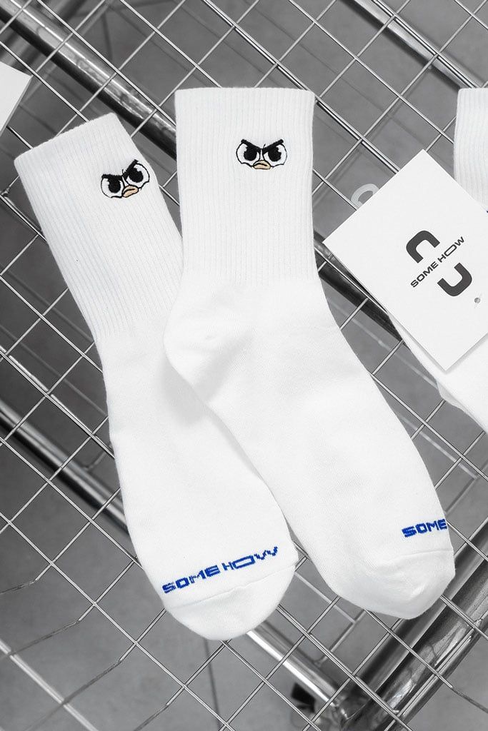 Vớ Basic Thêu * Én Col 25