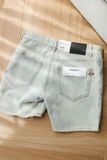 Quần Short Straight Jean Distress Bright Wash V1