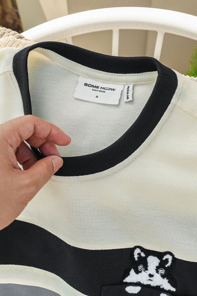 Áo Thun Regular Thêu Bully Merle