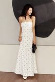 Đầm Dài Silken Whisper Polka