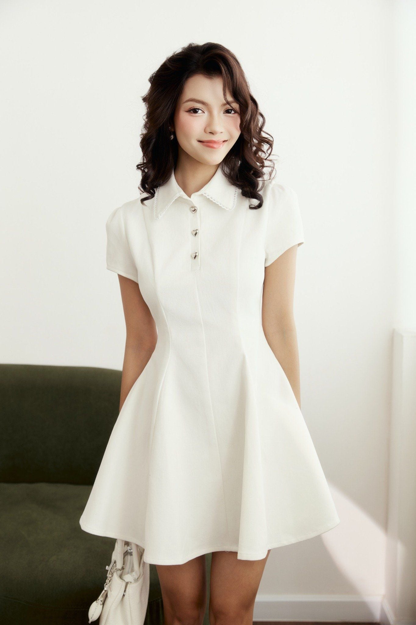 Đầm Ngắn Blanc Charm Mini