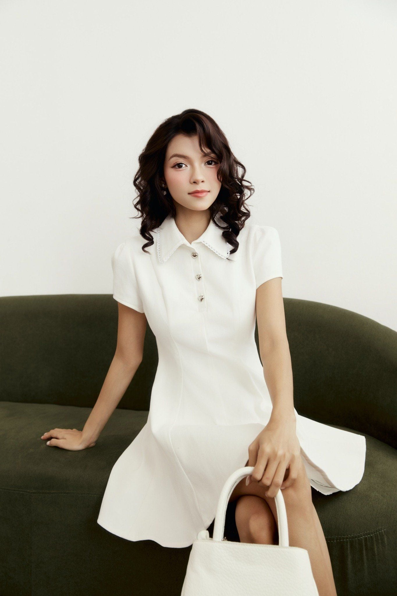 Đầm Ngắn Blanc Charm Mini