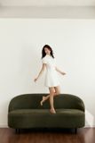 Đầm Ngắn Blanc Charm Mini