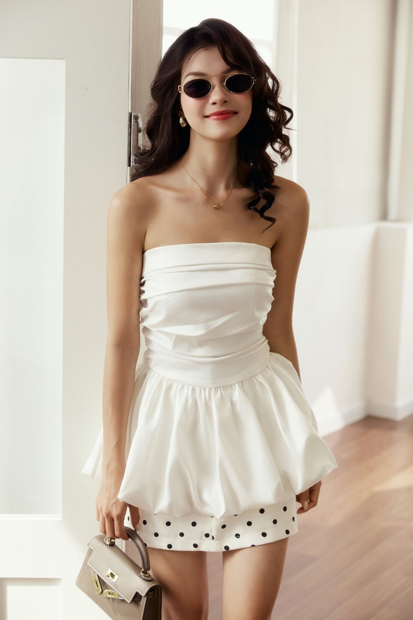 Áo Romantic Peplum Top