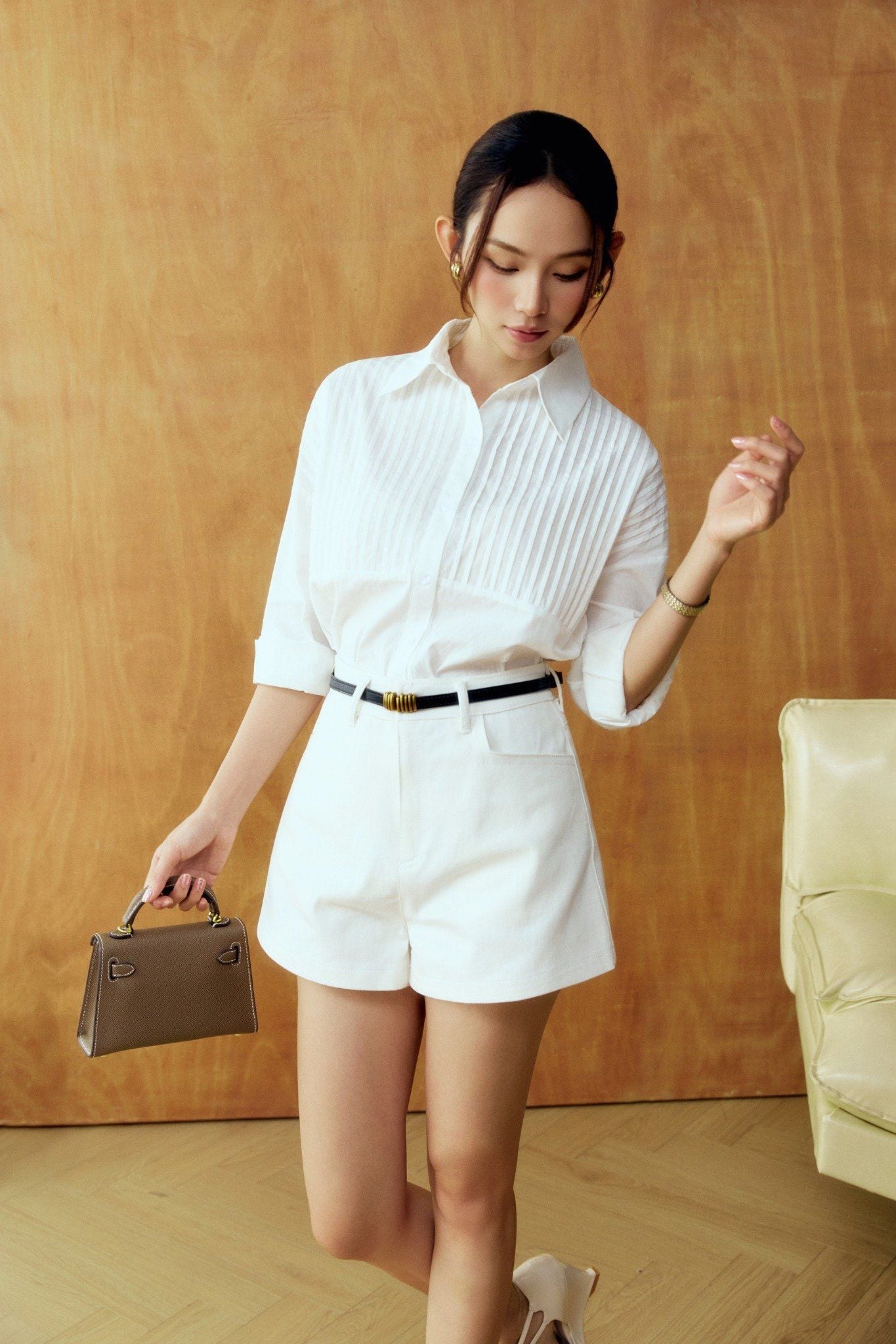 Áo Sơ Mi Loose Long Sleeves